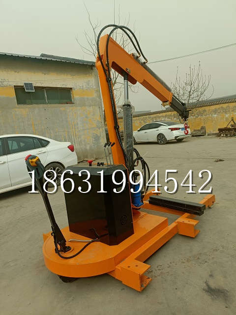 昌平区自卸车厢随车吊 自制轮式四不像起重机 四驱平板吊 5吨 贵盛